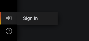 Signin button